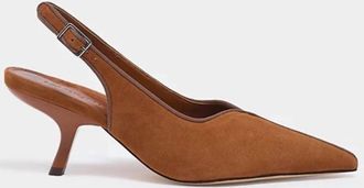 Marion Parke Womens Cynthia Pumps In Chestnut