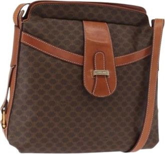 Celine Pre-owned Cross Body Bags, female, Brown, Size: ONE SIZE Pre-owned Vintage Plastic Cross Body Bag