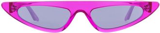 Andy Wolf Multicolor Acetate Womens Sunglasses