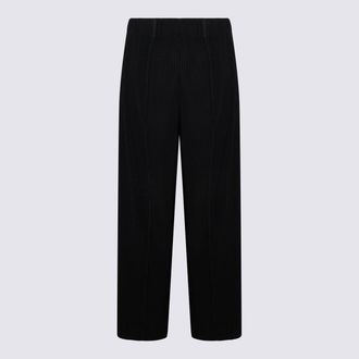 Homme Pliss&eacute; Issey Miyake Mens Trousers Black _pl