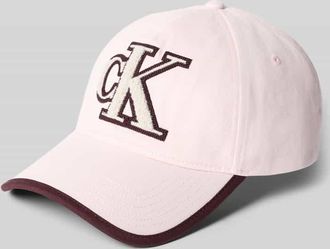 Calvin Klein Basecap aus reiner Baumwolle in Rosa, Gr&ouml;&szlig;e 1