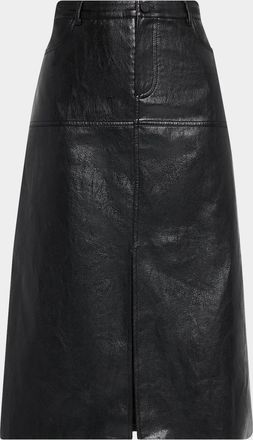 Kobi Halperin Leslie Faux-Leather Pencil Skirt