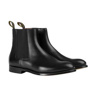 Doucal's Chelsea boots van glad kalfsleer - Heren - Schoenen - Zwart - Maat: 44 EU Leer