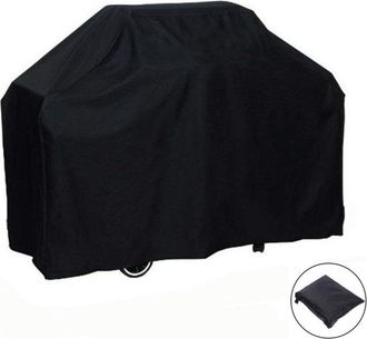 OEM Housse De Barbecue - Tissu Oxford 210d Impermeable Anti-uv Coupe-vent Avec Aeration Lat&eacute;rale - 170x61x117 Cm - 1 Piece