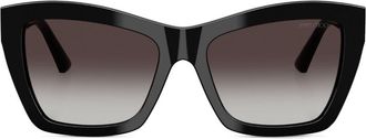 Jimmy Choo Eyewear cat-eye sunglasses - women - Acetate - 54 - Black