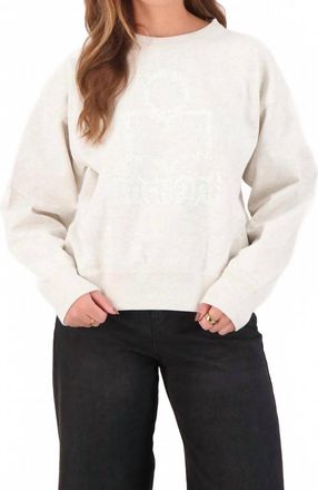 Isabel Marant Mobyli Sweatshirt In Ecru