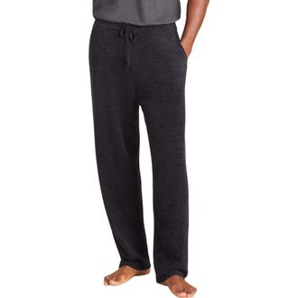 Barefoot Dreams Fleece Lounge Pants in Black at Nordstrom, Size Xx-Large