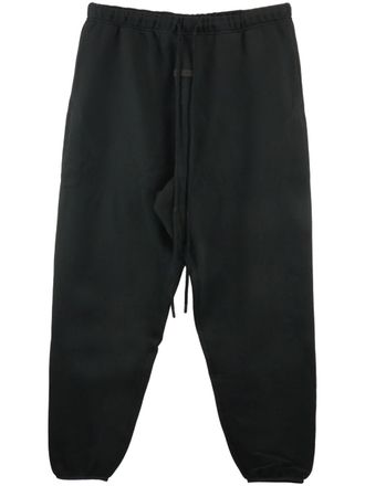 Fear of God drawstring cotton-blend track pants - men - Cotton/Polyester - S - Black