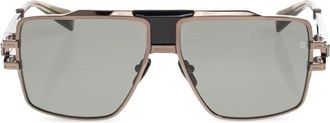 Balmain Idol Zonnebril - Heren - Zonnebrillen - Grijs - ONE Size - Accessoires