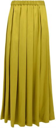 Aspesi 2208 G777 Skirt - Dames - Maxi Rokken - Geel - M - Rokken