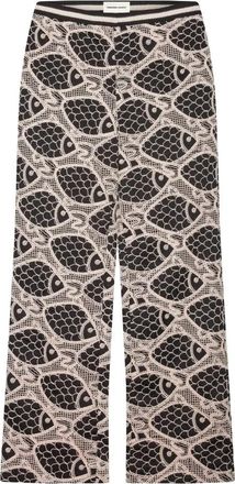 Fab By Fabienne Chapot Mora Broek - Dames - Straight fit broeken - Zwart - M - Broeken