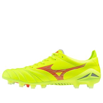Mizuno Morelia Neo 4 Elite Safety Yellow Fiery Coral P1GA243245