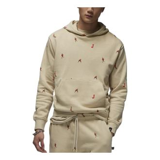 Nike Jordan Air Jordan Holiday Jumpman Fleece Pullover Hoodie Tan DV9393-206