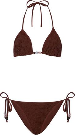 Hunza G Gina Beaded Bikini