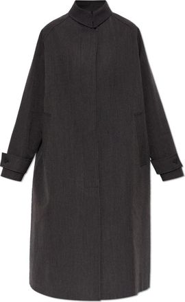 STUDIO NICHOLSON Holin Trenchcoat - Dames - Mantel - Bruin - XS - Katoen - Jassen