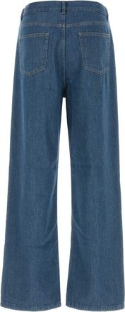 A.P.C. Mens Aaron Jeans Blue Cotton