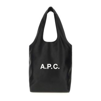 A.P.C. Shopping Bags, female, Black, ONE SIZE, Shoulder Bags