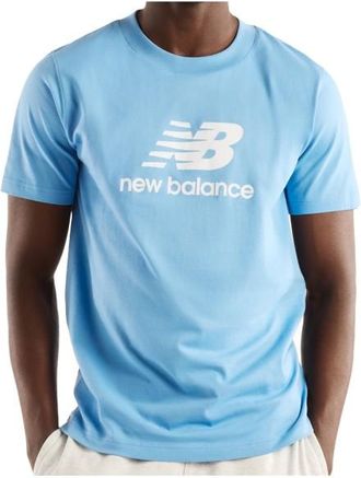 New Balance Sport Essentials Logo T-Shirt T-Shirt f&uuml;r Herren | blau