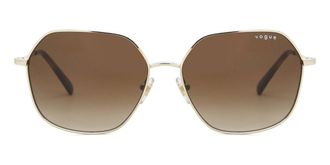 Vogue Eyewear VO4198S 848/13 Womens Sunglasses Gold Size 58