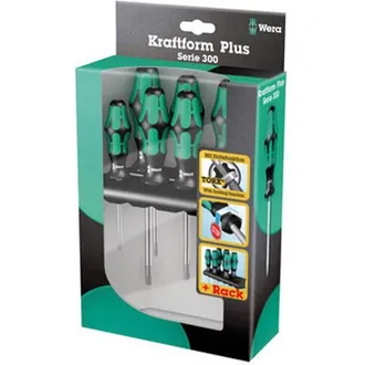 Wera Juego De Destornillador Torx Con Puerta-tornillo, 6 Unidades, Contenido Tama&ntilde;o : T 10 T 15 T 20 T 25 T 30 T 40