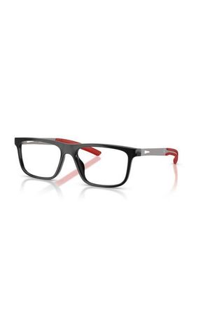Ferrari 57mm Rectangle optical glasses in Black at Nordstrom