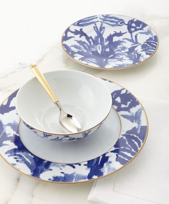 Neiman Marcus 12-Piece Coastal Chic Dinnerware Set