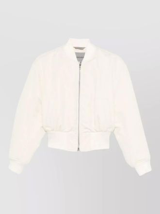 Balenciaga jacket round neck ribbed cuffs hem pockets
