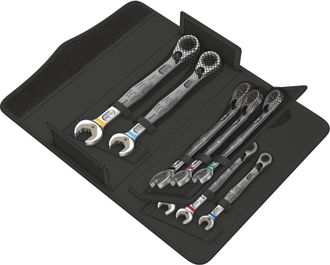 Wera Joker Switch Llave Combinada Con Carraca Reversible En Pulgadas, Juego De 8 Piezas - 020093