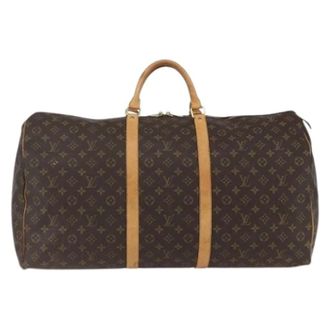Louis Vuitton Pre-owned Weekend Bags, unisex, Brown, Size: ONE SIZE Pre-owned Weekend Bag