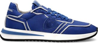 Philippe Model Sneakers Tropez 2.1 Running - Heren - Sneakers - Blauw - 42 EU - Katoen - Schoenen