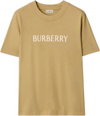 Burberry Beige Logo T-shirt