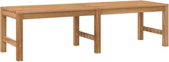 vidaXL Furniture Limited - Banco De Jard&iacute;n De Madera Maciza De Teca 150