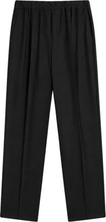 Semicouture Rechte broek - Dames - Straight fit broeken - Zwart - M - Broeken