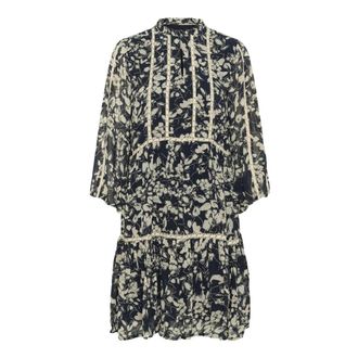 Part Two AltinaPW Jurk - Dames - Jurken - Blauw - Maat: S Viscose