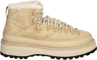 Diemme Sesto Shearling Enkellaars - Dames - Winterlaarzen - Beige - 36 EU - Wol - Schoenen