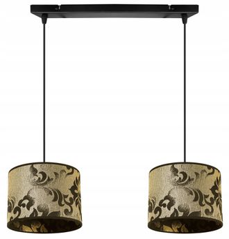 OEM L&aacute;mpara Colgante, L&aacute;mpara De Techo, Pantalla, Patr&oacute;n Dorado