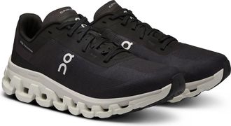 On On Cloudflow 4 3WD30110299 Sneakers Black White Lace Up Running Shoes