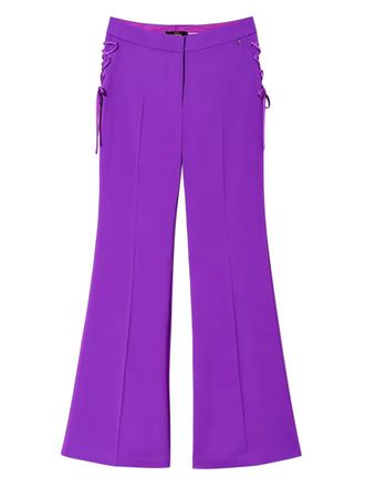 Twin-Set lace-up trousers - Purple