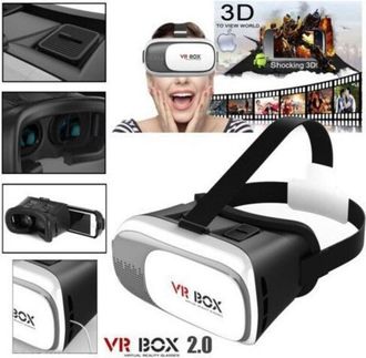 Trade Shop Trade Shop - Occhiali Realt Virtuale 3d Vrbox Giochi Film 360&deg; Con Controler Bluetooth