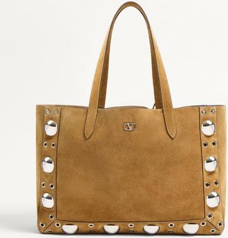 Valentino Garavani Valentino Garavani Nellc&ocirc;te Suede Shopping Bag Wo