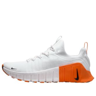 Nike Free Metcon 6 White Safety Orange FJ7127-106