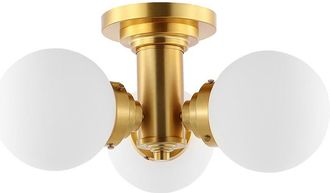 Safavieh Elenna 3-Light 18In Flush Mount