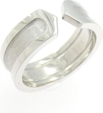 Cartier White Gold White Gold (18K) Band Ring (Pre-Owned)