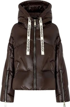 Khrisjoy Iconic Milano down jacket - Brown