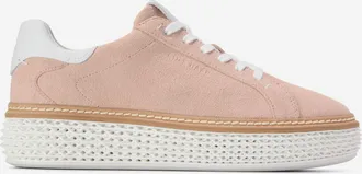 Cole Haan Womens GrandPrø Court Skyweave Sneakers - Pink Size 6.5