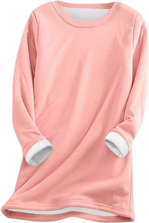 Generic Womens Long Sleeve Crewneck Sweatshirts Pullover Tops, Thick Fleece Printed Sweatshirt, Hooded Cardigan, Long Sleeve Swimsuit