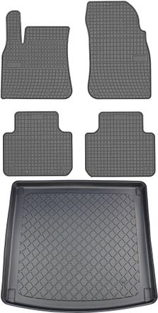 OEM Juego De Alfombrillas De Goma Para Coche Y Alfombrilla Para Maletero Para Porsche Cayenne Iii Suv A Partir De Noviembre De 2017