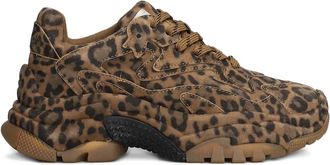 Ash Sneakers met dierenprint - Bruin
