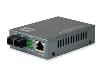 OEM Convertidor Fibra Level One Fvt-1104 Rj45 Ethernet A Fibra Monomodo Sc 60km