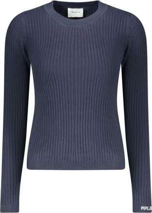 Pepe Jeans London Dames, Truien, Blauw, Maat: XL Katoen